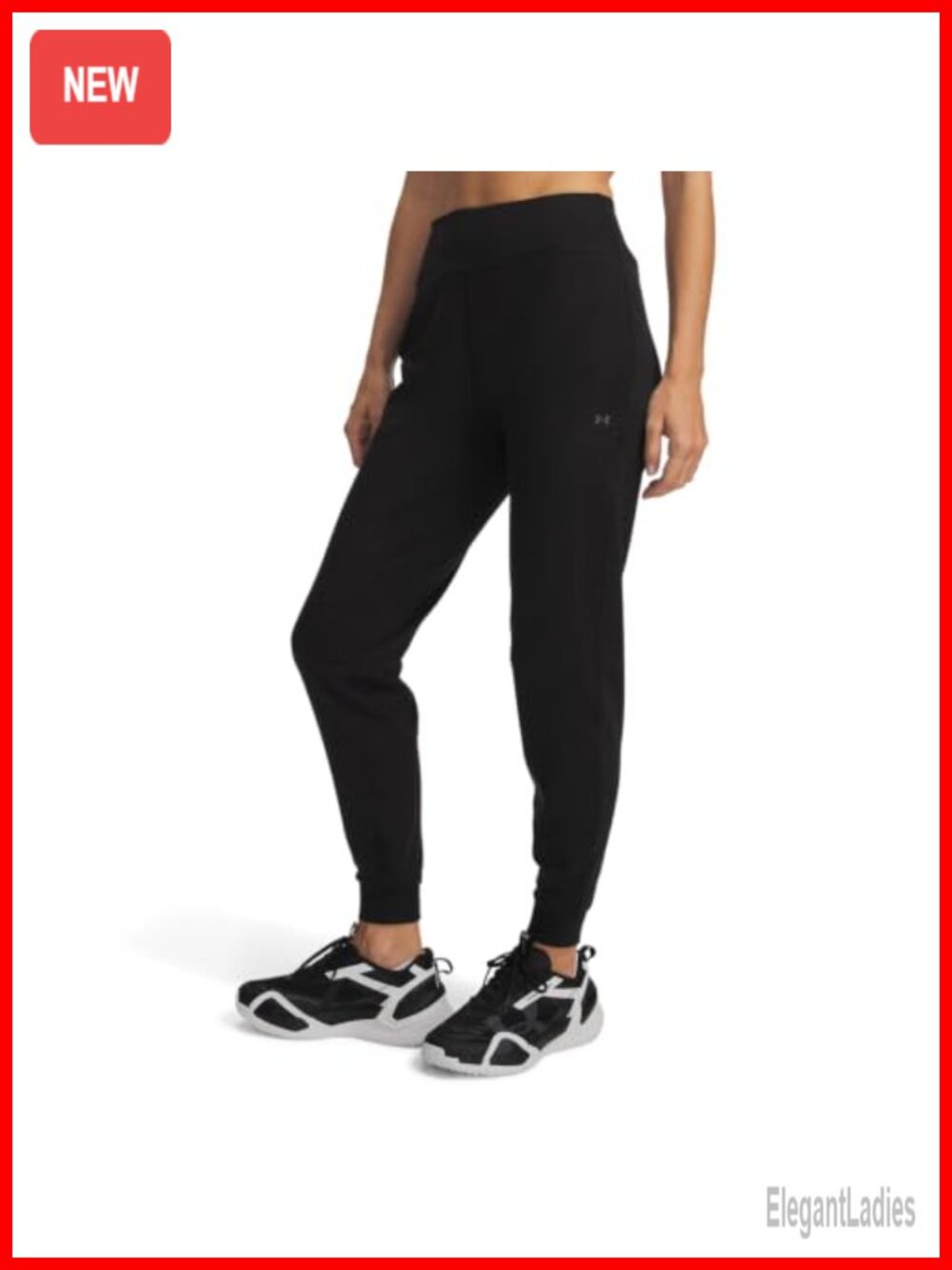 Women's Motion Joggers High Rise Tapered Regular Fit 4-Way Stretch Sweatpants